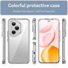 For Honor 400 Pro 5G Global 160.8mm Colorful Series Acrylic Hybrid TPU Phone Case(Transparent) - 2