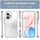 For Honor 400 Global 156.5mm Colorful Series Acrylic Hybrid TPU Phone Case(Transparent) - 2