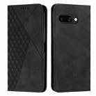 For Google Pixel 9a Diamond Splicing Skin Feel Magnetic Leather Phone Case(Black) - 1