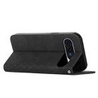 For Google Pixel 10 / 10 Pro Diamond Splicing Skin Feel Magnetic Leather Phone Case(Black) - 3
