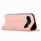 For Google Pixel 10 Pro XL Diamond Splicing Skin Feel Magnetic Leather Phone Case(Rose Gold) - 3
