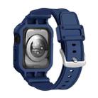 For Apple Watch Series 10 46mm Armor TPU Case Integrated Watch Band(Midnight Blue) - 2