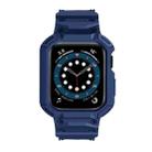 For Apple Watch Series 10 46mm Armor TPU Case Integrated Watch Band(Midnight Blue) - 3