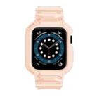 For Apple Watch Series 10 42mm Armor TPU Case Integrated Watch Band(Pink) - 3