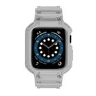 For Apple Watch Series 10 42mm Armor TPU Case Integrated Watch Band(Light Grey) - 3