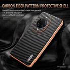 For Huawei nova 14 Ultra AZNS Electroplated Edge Carbon Fiber Texture Phone Case(Green) - 3