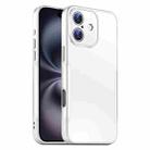 For iPhone 16 Plus Blade Slim AG Matte Shockproof Phone Case(White) - 1