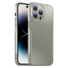 For iPhone 14 Pro Max Blade Slim AG Matte Shockproof Phone Case(Titanium Gray) - 1