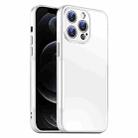 For iPhone 12 Pro Max Blade Slim AG Matte Shockproof Phone Case(White) - 1