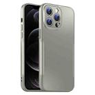For iPhone 12 Pro Max Blade Slim AG Matte Shockproof Phone Case(Titanium Gray) - 1