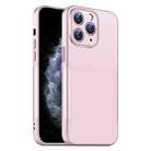 For iPhone 11 Pro Max Blade Slim AG Matte Shockproof Phone Case(Pink) - 1