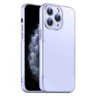 For iPhone 11 Pro Max Blade Slim AG Matte Shockproof Phone Case(Purple) - 1