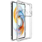 For ZTE nubia Z70 Ultra 5G imak Shockproof Airbag TPU Phone Case(Transparent) - 1