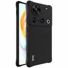 For ZTE nubia Z70 Ultra 5G imak Shockproof Airbag TPU Phone Case(Matte Black) - 1