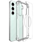For Samsung Galaxy S25 5G IMAK Space Shield PC + TPU Airbag Shockproof MagSafe Phone Case(Transparent) - 2