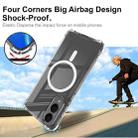For Samsung Galaxy S25 Edge 5G IMAK Space Shield PC + TPU Airbag Shockproof MagSafe Phone Case(Transparent) - 3
