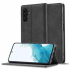 For Samsung Galaxy A16 5G LC.IMEEKE Strong Magnetism Microfiber Leather Phone Case(Black) - 1