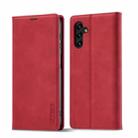 For Samsung Galaxy A16 5G LC.IMEEKE Strong Magnetism Microfiber Leather Phone Case(Red) - 2