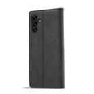 For Samsung Galaxy A56 5G LC.IMEEKE Strong Magnetism Microfiber Leather Phone Case(Black) - 3