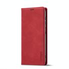 For Samsung Galaxy A56 5G LC.IMEEKE Strong Magnetism Microfiber Leather Phone Case(Red) - 2