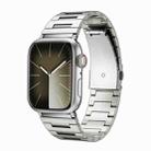 For Apple Watch 46mm / 49mm / 45mm / 44mm Titanium Alloy Watch Band(Silver) - 1