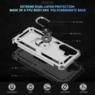 For Samsung Galaxy A26 5G Shockproof TPU + PC Phone Case with Holder(Silver) - 3