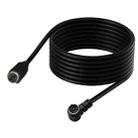 Mini DIN 5 Pin Core Audio / Video Cable, Length:1.8m(Straight to Elbow) - 2