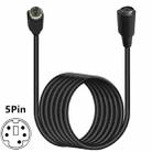 Mini DIN 5 Pin Core Audio / Video Cable, Length:0.5m(Male to Female Straight) - 3