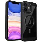 For iPhone 11 Honeycomb Cooling MagSafe Phone Case(Black) - 1