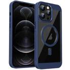 For iPhone 12 Pro Max Honeycomb Cooling MagSafe Phone Case(Royal Blue) - 1