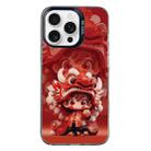 For iPhone 16 Pro Max Christmas Series PC Full Coverage Pattern Phone Case(CK097 Boy) - 1