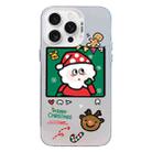 For iPhone 16 Pro Max Christmas Series PC Full Coverage Pattern Phone Case(CW053 White) - 1