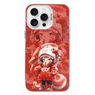 For iPhone 15 Pro Max Christmas Series PC Full Coverage Pattern Phone Case(CW098 Girl) - 1