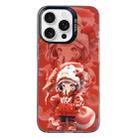 For iPhone 15 Pro Christmas Series PC Full Coverage Pattern Phone Case(CK098 Girl) - 1