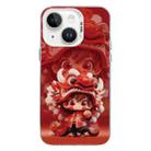 For iPhone 15 Plus Christmas Series PC Full Coverage Pattern Phone Case(CW097 Boy) - 1