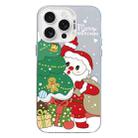 For iPhone 14 Pro Christmas Series PC Full Coverage Pattern Phone Case(CW058 White) - 1