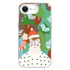 For iPhone 7 / 8 / SE 2020 2022 Christmas Series PC Full Coverage Pattern Phone Case(CW061 White) - 1