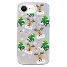 For iPhone 7 / 8 / SE 2020 2022 Christmas Series PC Full Coverage Pattern Phone Case(CW057 White) - 1