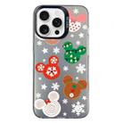 For iPhone 13 Pro Christmas Series PC Full Coverage Pattern Phone Case(CK051 Black) - 1