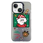 For iPhone 13 Christmas Series PC Full Coverage Pattern Phone Case(CK053 Black) - 1