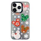 For iPhone 11 Pro Max Christmas Series PC Full Coverage Pattern Phone Case(CK051 Black) - 1