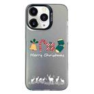 For iPhone 11 Pro Max Christmas Series PC Full Coverage Pattern Phone Case(CK052 Black) - 1