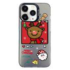 For iPhone 11 Pro Max Christmas Series PC Full Coverage Pattern Phone Case(CK054 Black) - 1