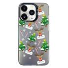 For iPhone 11 Pro Max Christmas Series PC Full Coverage Pattern Phone Case(CK057 Black) - 1