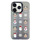 For iPhone 11 Pro Max Christmas Series PC Full Coverage Pattern Phone Case(CK060 Black) - 1