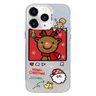 For iPhone 11 Pro Max Christmas Series PC Full Coverage Pattern Phone Case(CW054 White) - 1