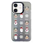 For iPhone 11 Christmas Series PC Full Coverage Pattern Phone Case(CK060 Black) - 1