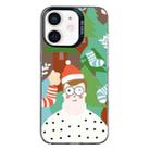 For iPhone 11 Christmas Series PC Full Coverage Pattern Phone Case(CK061 Black) - 1