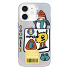 For iPhone 11 Christmas Series PC Full Coverage Pattern Phone Case(CW049 White) - 1