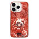 For iPhone 11 Pro Christmas Series PC Full Coverage Pattern Phone Case(CW098 Girl) - 1